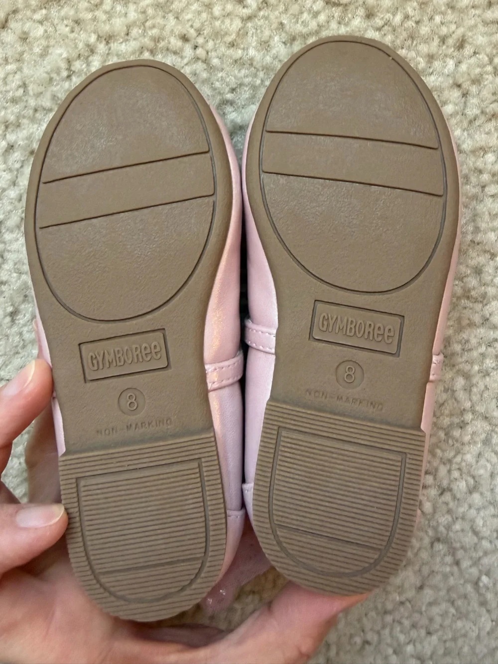 Gymboree Ballet Inspired Shoes with Bow Size 8